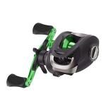TEQIN Fishing Baitcasting Reel, 7.2:1 Gear Ratios, Max Drag 10kg, Long-Casting, 12 Levels Magnetic Adjustment, HD Green, Right Hand
