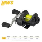 Lews Fishing WMR5, Signature Series Crappie Reel (Clam Pack),Black
