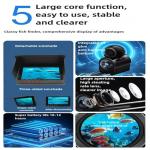 Fish Finder,Underwater Fishing Camera Equipped with Infrared Night Vision Function, IP67 Waterproof, and ice Fishing Camera a Portable Fish Finder, in Rivers, Lakes, Kayaks and Boats.