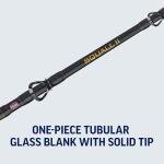 PENN Squall II Level Wind Conventional Reel and Fishing Rod Combo, Black/Gold
