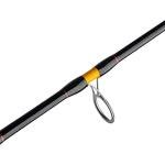 Ugly Stik Bigwater Spinning Fishing Rod,Black/Red/Yellow