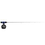 CLAM Straight Drop 27” Ultra-Light Ice Fishing Combo – Glass Rod with UL Spring Tip & Ice-Ready Guides for Panfish
