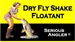 Dry Fly Shake Floatant - Fly Fishing Floatant Creates a Hydrophobic Powder Coating on Dry Flies Just by Shaking. Restores Soggy Flies to Dry High Floating Condition. Made in The USA.