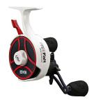 13 FISHING - Freefall Ghost Maverick Inline Ice Combo - 27" UL (Ultra Light) - FF Ghost + Tickle Stick Tennessee Handle - Right Hand Retrieve - USAFF-RH-27UL