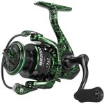 Sougayilang Fishing Reel, Ultralight Spinning Reels with Graphite Frame 5.2:1 High Speed for Saltwater or Freshwater Fishing-B
