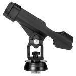 KEMIMOTO Kayak Fishing Rod Holder Fishing Pole Holder - T-Shaped Screw Mounted/Track Mount On Rail 360° Adjustable with Lock System for Kayak, Canoe, Fishing Boat Accessories