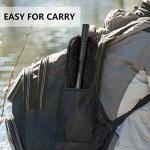 Fishing Landing Net, Fishing Net for Freshwater Saltwater with Long Foldable Telescoping Pole Handle Collapsible Small Fish Net for Kids Men Women Easy Catch Release