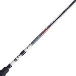 Abu Garcia 5’6" Ike Dude Youth Fishing Rod and Reel Spincast Combo, 2-Piece Rod, Size 6 Reel, Right Handle Position,White