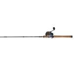 Pflueger 6'6" President Spincast Reel and Rod Combo, Medium, 2-Piece Graphite Rod, Size 10 Reel, Aluminum Spool