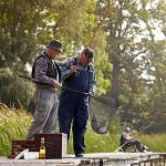 Fishing Landing Net, Fishing Net for Freshwater Saltwater with Long Foldable Telescoping Pole Handle Collapsible Small Fish Net for Kids Men Women Easy Catch Release