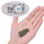 Fishing Weights Sinkers, Bullet Fishing Weights Worm Sinkers Painted Slip Sinkers for Bass Fishing Texas Rigs Carolina Rigs Saltwater Freshwater Fishing Tackle