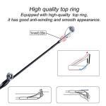 Sougayilang Fishing Rods Ultra-Sensitive Carbon Casting Rods Blanks with Comfort EVA Grip Rod Handle 2 Pieces Trout Rod