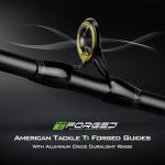 KastKing Kestrel Bait Finesse Casting Rod 3 pc 6'8" UL