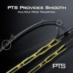 KastKing Kestrel Bait Finesse Casting Rod 3 pc 6'8" UL