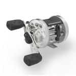 Abu Garcia Ambassadeur S Conventional Reel, Size 6500 (1292736), 1 Stainless Steel Ball Bearings + 1 Roller Bearing, Synthetic Star Drag, Max of 11lb | 4.9kg,Black