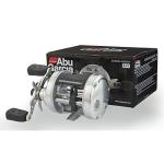 Abu Garcia Ambassadeur S Conventional Reel, Size 6500 (1292736), 1 Stainless Steel Ball Bearings + 1 Roller Bearing, Synthetic Star Drag, Max of 11lb | 4.9kg,Black