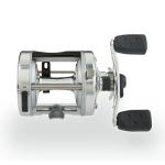 Abu Garcia Ambassadeur S Conventional Reel, Size 6500 (1292736), 1 Stainless Steel Ball Bearings + 1 Roller Bearing, Synthetic Star Drag, Max of 11lb | 4.9kg,Black