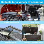 Greeily Telescopic Hood Prop Rod, 29 to 40 inches Hood Prop Holder Tool for Car Trunk Universal Engine Support Bar Stainless Steel Material with Comfortable Sponge Handle Telescoping Adjustable