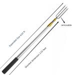 6.2ft Telescopic rods are Available in 3 Sizes and Come with 1 to 3-Tooth harpoons (6.2ft+3tooth)
