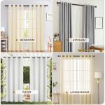 TONIAL Curtain Rod 32 to 58 Inch(2.6-4.8ft), Telescoping Splicing 3/4 Drapery Rods for Windows 20 to 53 Inch(1.7-4.4ft), Decorative Single Rod with Small Cap Finial, Black