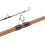 Ugly Stik 7’ Tiger Casting Rod, 1-Piece Nearshore/Offshore, 30-60lb Line Rating, Medium Heavy Power, 1-8 oz. Lure Rating, Versatile and Dependable