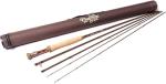 Moonshine Rod Company Fly Fishing Rod with Carrying Case and Extra Rod Tip Section Medium Action, The Drifter II, 5wt 9'