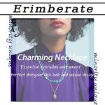 Erimberate Bohemian Crystal Lace Butterfly Choker Necklace Blue Cz Butterfly Collar Necklace Butterfly Transparent Fishing Line Necklace Lace Blue Butterfly Necklace Jewelry for Women