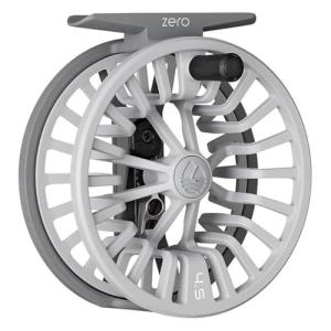 Redington Zero Fly Fishing Reel, Lightweight Design for Trout, Clicker Drag System, Wolf Grey, 2/3