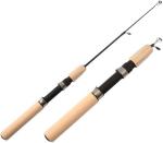 LCE Fishing Rod,Winter Fishing Rods Ice Fishing Rods Pen Pole Lures Fishing Tackle Spinning Casting Hard Rod Without Reel Outdoor Portable Winter Fishing Rod Carbon Hunting and Fishing(75cm)