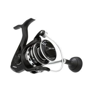 PENN Pursuit IV Inshore Spinning Fishing Reel, Size 3000, HT-100 Front Drag, Max of 12lb, 5 Sealed Stainless Steel Ball Bearing System, Built with Carbon Fiber Drag Washers, Black Silver