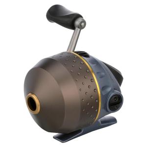 Pflueger President Spincast Reel, Size 10 Fishing Reel, Right/Left Handle Position, Aluminum Spool, Dial Drag System