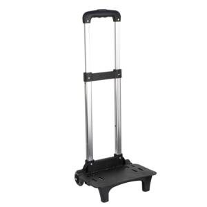 Backpack Trolley Aluminum Alloy 2 Wheels Portable Telescopic Rod Travel Trolley
