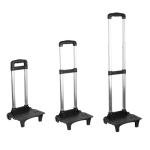 Backpack Trolley Aluminum Alloy 2 Wheels Portable Telescopic Rod Travel Trolley