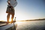 St. Croix Rods Triumph Spinning Rod, 7'0" (TSR70MLF2), Deep Run Blue
