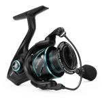 KastKing Verus Spinning Fishing Reel, Size 4000, Black, 6.2:1