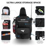 KastKing Everyday Essential Fishing Sling Bag & Tool Set, Fishing Scale & 3500-Tackle Box Waterproof, 7" Fishing Pliers, Lip Gripper - Fishing Gear and Gift for Men