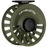 Redington Behemoth Fly Fishing Reel, Multipurpose Fly Reel for Freshwater and Saltwater, Large Arbor and Adjustable Drag, O.D. Green, 5/6