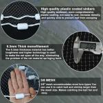 Drasry Saltwater Fishing Cast Net 3/8 and 1/4 Mesh with Heavy Duty Gray Sinker American Monofilament Fish Throw Net for Bait Trap 3FT 4FT 5FT 6FT 7FT 8FT 9FT Radius 3/8, 3FT Radius /90cm
