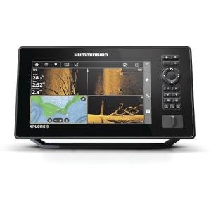 Humminbird XPLORE 9 GPS Fish Finder with Transducer, MEGA Side Imaging+ & HD Touchscreen