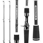 KastKing Perigee II Fishing Rods, Casting Rod 7ft - Medium Light and Medium - Fast - Twin-tip Rod (2Tips+1 Butt Section)