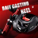 AC Baitcasting Reel Saltwater Freshwater Fishing Reels Max Drag 8KG Light Surf Cast Reel Baitcaster Reels (Right Hand)