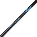 Berkley 7’ AMP Saltwater Spinning Rod, One Piece Inshore Rod, 10-17lb Line Rating, Medium Rod Power, Moderate Action, 1/4-3/4 oz. Lure Rating, Black/Blue