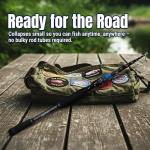 Reaction Tackle Telescopic Spinning Rod - Stream Light - Light Action