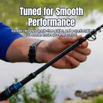 Reaction Tackle Telescopic Spinning Rod - Stream Light - Light Action