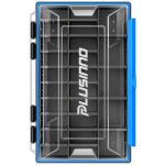 PLUSINNO Tackle Box Organizer, 1/2 Packs Waterproof Tackle Trays, Fishing Tackle Box with Removable Dividers, Fishing Box Tackle Trays and Terminal Tackle Storage