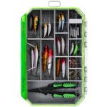 Ghosthor Fishing Tackle Box, Waterproof 3600 and 3700 Tackle Trays, Plastic Tackle Box Organizer with Removable Dividers, Storage Lure Box and Terminal Tackle Storage