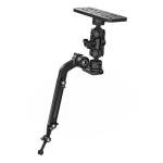 EDSRDPLT Universal Kayak Fish Finder Mount with Transducer Arm Adjustable 9–14” Tool-Free Rail Installation – Fish Finder Bracket for Kayaks, SUPs & Small Boats