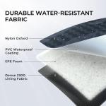 KastKing BaitSpace Fishing Tackle Bag With 4 Tackle Boxes & Removable Bait Binder, Water-Resistant Tackle Storage, Durable Fishing Gear, Adjustable Shoulder Strap