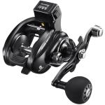 Piscifun Alijoz 400 LC Trolling Reel with Line Counter, Aluminum Alloy Frame Casting Reel 38Lbs Max Drag, 8+1 Stainless Bearings Fishing Reel for Fresh & Saltwater Musky, Right Hand Black