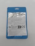 Luroad Aberdeen Sea Fishing Hooks, Large Barbed Aberdeen Hooks, Long Shank and Wide Gape Size 1#, 1/0, 2/0, 3/0, Light Fishing Hooks High Carbon Steel (1/0)
